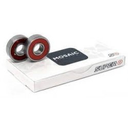 Super 0 Abec 5 Silver Red