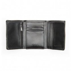 TRIFOLD LEATHER WALLET
